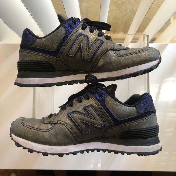 EUC New Balance ‘Mineral Glow’ | Gray/Blue | US6W - Picture 2 of 6